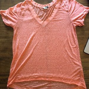 Free People burn out tee